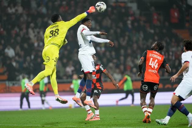 FC Lorient v Paris Saint-Germain - Ligue 1 McDonald s 2025 2026 10 Ousmane DEMBELE (psg) during the Ligue 1 McDonald s match between Lorient and Paris at Stade du Moustoir on October 29, 2025 in Lorient, France. ( Lorient France  Copyright: xFEPx 776348176