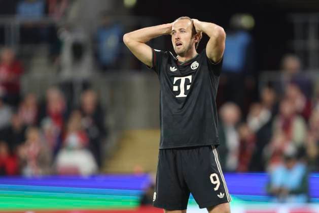 Harry Kane (FC Bayern München) ist enttaeuscht waehrend des DFB-Pokal Spiels 1.FC Köln v FC Bayern München, RheinEnergieStadion am 29. October 2025 in Köln, Deutschland. (Foto von Oliver Kaelke DeFodi Images) +++ Harry Kane (FC Bayern München) looks dejected during the DFB-Pokal match between 1.FC Köln v FC Bayern München at RheinEnergieStadion on October 29, 2025 in Cologne, Germany. (Photo by Oliver Kaelke DeFodi Images) (Photo by Oliver Kaelke DeFodi Images) Harry Kane FC Bayern München is disappointed during the DFB Pokal match 1 FC Köln v FC Bayern München, RheinEnergieStadion on October 29, 2025 in Cologne, Germany Photo by Oliver Kaelke DeFodi Images Harry Kane FC Bayern München looks dejected during the DFB Pokal match between 1 FC Köln v FC Bayern München at RheinEnergieStadion on October 29, 2025 in Cologne, Germany Photo by Oliver Kaelke DeFodi Images Photo by Oliver Kaelke DeFodi Images