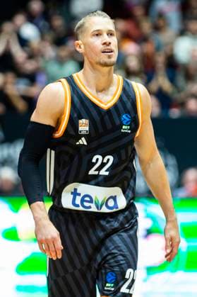 29 10 2025, xomx, Basketball BKT EuroCup 2025 2026, NINERS Chemnitz ratiopharm ulm v l Thomas Klepeisz Ratiopharm Ulm Portrait, Portraet, Chemnitz