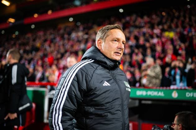 29 10 2025 Football, 2025 2026, 2 Main Round, 1 FC Union Berlin DSC Arminia Bielefeld Horst Heldt Managing Director Professional Football Union Berlin DFB REGULATIONS PROHIBIT ANY USE OF PHOTOGRAPHS AS IMAGE SEQUENCES AND OR QUASI VIDEO