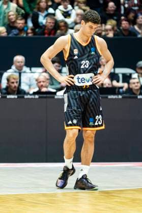 29 10 2025, xomx, Basketball BKT EuroCup 2025 2026, NINERS Chemnitz ratiopharm ulm v l Diego Garavaglia Ratiopharm Ulm single image, cropped image, Chemnitz
