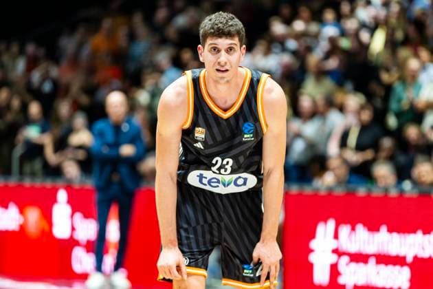 29 10 2025, xomx, Basketball BKT EuroCup 2025 2026, NINERS Chemnitz ratiopharm ulm v l Diego Garavaglia Ratiopharm Ulm Portrait, Portraet, Chemnitz