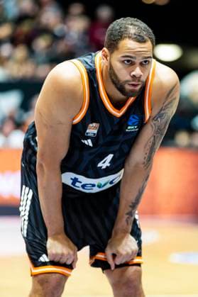 29 10 2025, xomx, Basketball BKT EuroCup 2025 2026, NINERS Chemnitz ratiopharm ulm v l Christopher Ledlum Ratiopharm Ulm Portrait, Portraet, Chemnitz