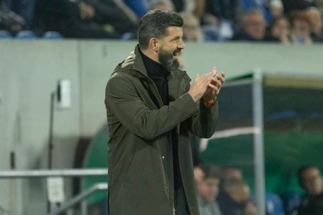 DFB Cup SV Darmstadt 98 FC Schalke 04, 29 10 2025 Miron Muslic Coach FC Schalke 04 , SV Darmstadt 98 FC Schalke 04, Darmstadt, Merck Stadion am Böllenfalltor, 29 10 2025 Copyright: xBEAUTIFULxSPORTS Gawlikx