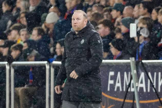 Ludovic Magnin FC Basel, Coach , Switzerland, Football, Super League, Matchday 11, 2025 2026, FC Basel 1893 vs FC Zurich, 29 10 2025, Sankt Jakob Park, Basel, Switzerland Basel Sankt Jakob Park Canton Basel City Switzerland Copyright: xGrantxHubbsx