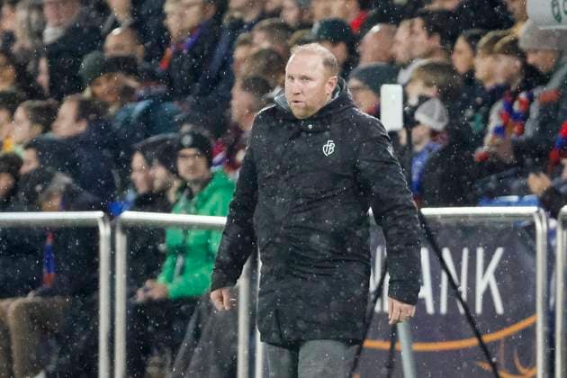Ludovic Magnin FC Basel, Coach , Switzerland, Football, Super League, Matchday 11, 2025 2026, FC Basel 1893 vs FC Zurich, 29 10 2025, Sankt Jakob Park, Basel, Switzerland Basel Sankt Jakob Park Canton Basel City Switzerland Copyright: xGrantxHubbsx