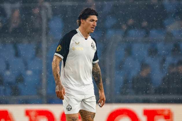 Steven Zuber FC Zurich, 10 , Switzerland, Football, Super League, Matchday 11, 2025 2026, FC Basel 1893 vs FC Zurich, 29 10 2025, Sankt Jakob Park, Basel, Switzerland Basel Sankt Jakob Park Canton Basel City Switzerland Copyright: xGrantxHubbsx