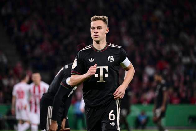 Joshua Kimmich 6 FC Bayern Muenchen 1 FC Koeln vs FC Bayern Muenchen, DFB Pokal, 2 Runde, 29 10 2025 DFB regulations prohibit any use of photographs as image sequences and or quasi video Koeln Nordrhein Westfalen Germany Copyright: xkolbert-press MarcxNiemeyerx