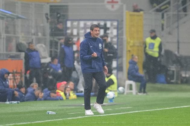 Cristian Chivu, head coach of FC Internazionale during the soccer match between FC Internazionale and ACF Fiorentina, MD9 of Serie A Enilive Italian soccer championship 2025 2026 at Giuseppe Meazza Stadium on October 29, 2025, Milan, Italy.  Copyright: xRobertoxTommasini IPAxSportx xipa-agency.netx xx IPA_67242883 IPA_Agency_IPA67242883