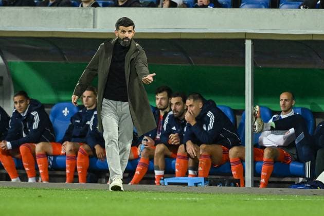 29 10 2025, Football, DFB Cup, 2 Round, Season 2025 2026, FC Schalke 04 SV Darmstadt 98, Coach Miron Muslic FC Schalke 04 xRHR PHOTO YYx Copyright: KROEGER RHR-FOTOx RHR-FOTO YY