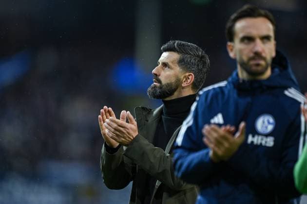 29 10 2025, Football, DFB Cup, 2 Round, Season 2025 2026, FC Schalke 04 SV Darmstadt 98, Coach Miron Muslic FC Schalke 04 xRHR PHOTO YYx Copyright: KROEGER RHR-FOTOx RHR-FOTO YY