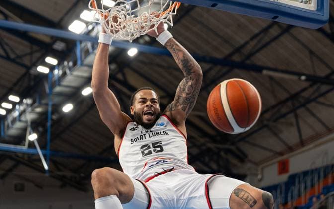 LUBLIN 29.10.2025 KOSZYKOWKA FIBA EUROPE CUP 2025 PGE START LUBLIN - UCAM MURCIA CB BASKETBALL FIBA EUROPE CUP 2025 IN LUBLIN PGE START LUBLIN VS. UCAM MURCIA CB N Z BRYAN GRIFFIN¨ FOT. MATEUSZ MICHALEWSKI NEWSPIX.PL --- newspix.pl POLAND OUT! 