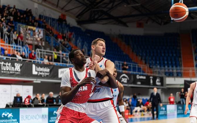 LUBLIN 29.10.2025 KOSZYKOWKA FIBA EUROPE CUP 2025 PGE START LUBLIN - UCAM MURCIA CB BASKETBALL FIBA EUROPE CUP 2025 IN LUBLIN PGE START LUBLIN VS. UCAM MURCIA CB N Z ¨ FOT. MATEUSZ MICHALEWSKI NEWSPIX.PL --- newspix.pl POLAND OUT! 
