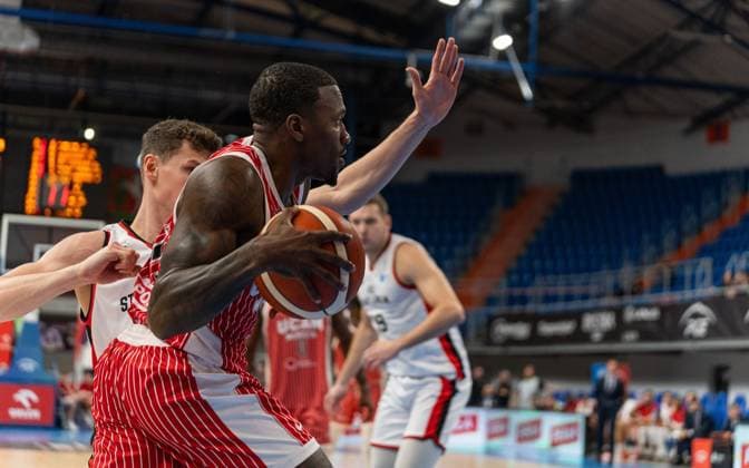 LUBLIN 29.10.2025 KOSZYKOWKA FIBA EUROPE CUP 2025 PGE START LUBLIN - UCAM MURCIA CB BASKETBALL FIBA EUROPE CUP 2025 IN LUBLIN PGE START LUBLIN VS. UCAM MURCIA CB N Z DYLAN ENNIS¨ FOT. MATEUSZ MICHALEWSKI NEWSPIX.PL --- newspix.pl POLAND OUT! 