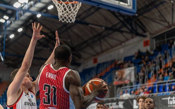 LUBLIN 29.10.2025 KOSZYKOWKA FIBA EUROPE CUP 2025 PGE START LUBLIN - UCAM MURCIA CB BASKETBALL FIBA EUROPE CUP 2025 IN LUBLIN PGE START LUBLIN VS. UCAM MURCIA CB N Z DYLAN ENNIS¨ FOT. MATEUSZ MICHALEWSKI NEWSPIX.PL --- newspix.pl POLAND OUT! 