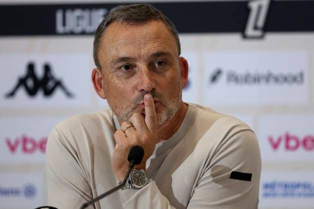OGC Nice v Lille OSC - Ligue 1 McDonald s 2025 2026 Franck Haise Haed Coach of OGC Nice portrait in press conference, PK, Pressekonferenz after the Ligue 1 McDonald s match between Nice and Lille at Allianz Riviera on October 29, 2025 in Nice, France. Nice Allianz Riviera South-Eastern France France Copyright: xNealxSimpson Sportsphoto APLx 14140003