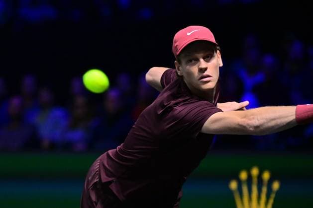 TENNIS : Rolex Paris Masters - Paris - 29 10 2025 Jannik Sinner ( Italy ) during the Rolex Paris Masters at Paris La Defense Arena on October 29, 2025 in Nanterre, France. (Photo by Federico Pestellini PSNewz ) ParisFrance  Copyright: xFedericoxPestellinix