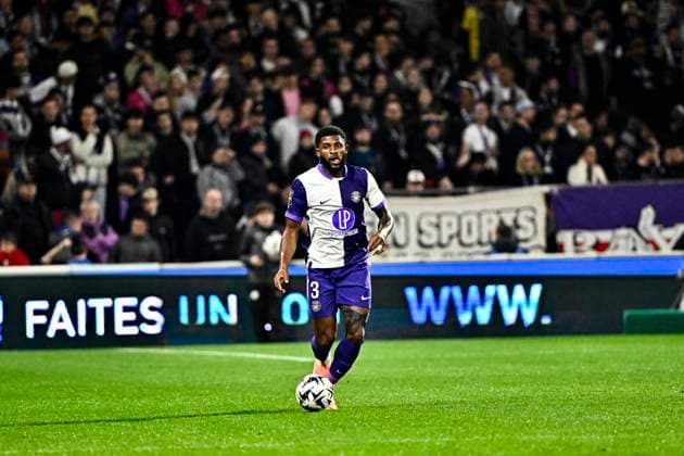 FOOTBALL : Toulouse vs Rennes - 10eme Journee de Ligue 1 McDonald S - Toulouse - 29 10 2025 Mark Mc Kenzie (tfc) Toulouse  Copyright: xThierryxBretonx