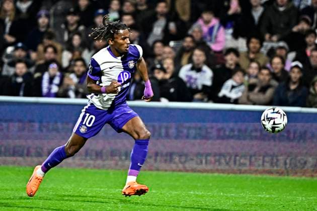 FOOTBALL : Toulouse vs Rennes - 10eme Journee de Ligue 1 McDonald S - Toulouse - 29 10 2025 Yann Gboho (tfc) Toulouse  Copyright: xThierryxBretonx