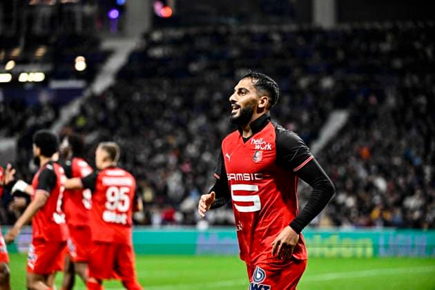 FOOTBALL : Toulouse vs Rennes - 10eme Journee de Ligue 1 McDonald S - Toulouse - 29 10 2025 Joie but Moussa Mousa (sr) Toulouse  Copyright: xThierryxBretonx