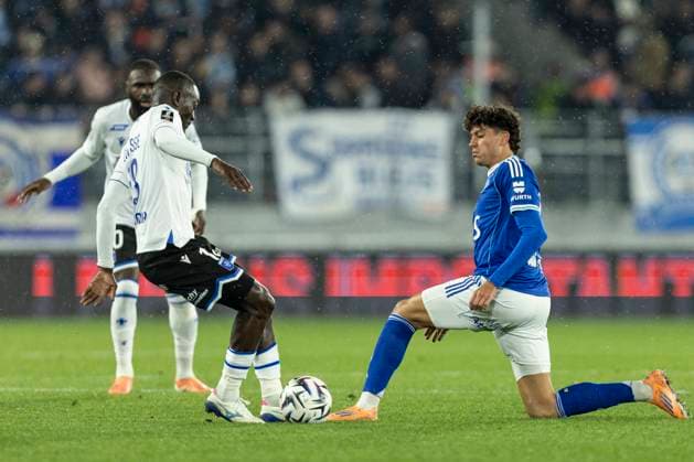 FOOTBALL: Ligue 1 Racing Strasbourg (RCS) vs Auxerre. 10eme Journee. 29 10 2025 Stade de la Meinau. Strasbourg - France Rafael Luis 83 (RCS)  Copyright: xelyxandroxcegarrax