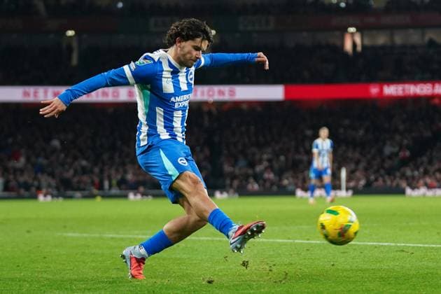 Arsenal v Brighton & Hove Albion, Carabao Cup Ferdi KadÄ±oglu of Brighton & Hove Albion during the Arsenal v Brighton & Hove Albion Carabao Cup Round of 16 match at the Emirates Stadium, London, England on 29 October 2025 Credit: Dylan Hepworth Every Second Media Editorial use only. All images are copyright Every Second Media Limited. No images may be reproduced without prior permission. All rights reserved. Premier League and Football League images are subject to licensing agreements with Football DataCo Limited. see https: www.football-dataco.com Copyright: xIMAGO EveryxSecondxMediax ESM-1646-0083 DylanxHepworthx xEveryxSecondxMediax