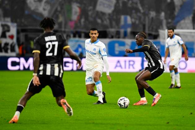 FOOTBALL : Olympique de Marseille VS Angers SCO - Ligue 1 McDonald s - 29 10 2025 Mason Greenwood (OM) - Ligue 1 McDonald s match between Olympique de Marseille and Angers SCO on October 29, 2025 at the Orange Velodrome Stadium in Marseille. MarseilleFrance  Copyright: xWilliamxCannarellax