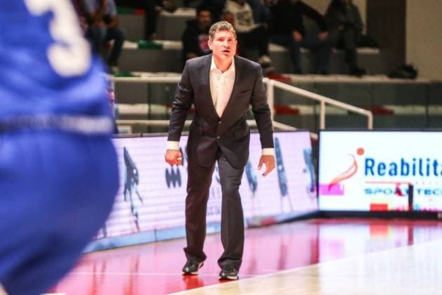 BASKET - Basket FIBA Europe Cup - UNA Hotels Reggio Emilia vs KK Cibona Ivan Rudez coach KK Cibona during UNA Hotels Reggio Emilia vs KK Cibona, Basketball FIBA Europe Cup match in Reggio Emilia, Italy, October 29 2025 Reggio Emilia Italy  Copyright: xIPAxSport ABACAx