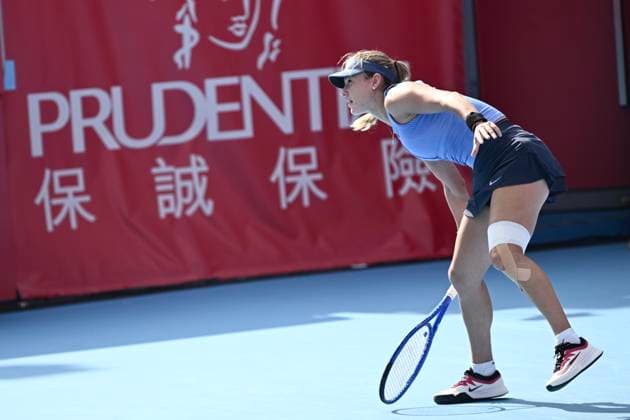Anna Kalinskaya In WTA250 Russian tennis player Anna Kalinskaya during a match at the Hong Kong Tennis Open on October 30, 2025 in Hong Kong. (Photo by Kobe Li Nexpher Images) Hong Kong
