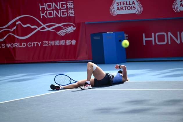 Anna Kalinskaya In WTA250 Russian tennis player Anna Kalinskaya during a match at the Hong Kong Tennis Open on October 30, 2025 in Hong Kong. (Photo by Kobe Li Nexpher Images) Hong Kong