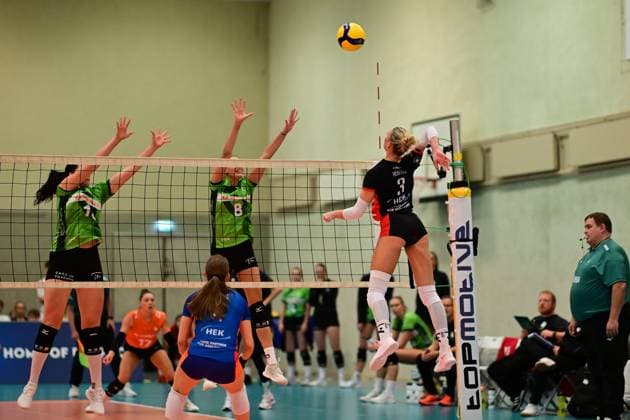 Volleyball, Women, VBL, ETV Hamburger Volksbank Volleys - Ladies in Black Aachen