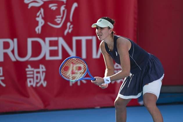 Belinda Bencic In WTA250 Swiss tennis player Belinda Bencic during a match at the Hong Kong Tennis Open on October 30, 2025 in Hong Kong. (Photo by Kobe Li Nexpher Images) Hong Kong