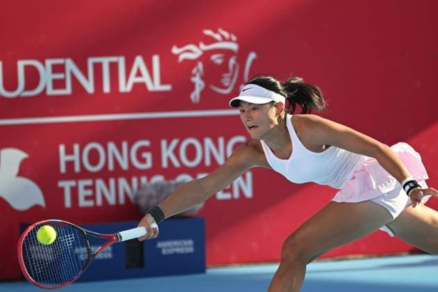 Yafan Wang In WTA250 Chinese tennis player Yafan Wang during a match at the Hong Kong Tennis Open on October 30, 2025 in Hong Kong. (Photo by Kobe Li Nexpher Images) Hong Kong