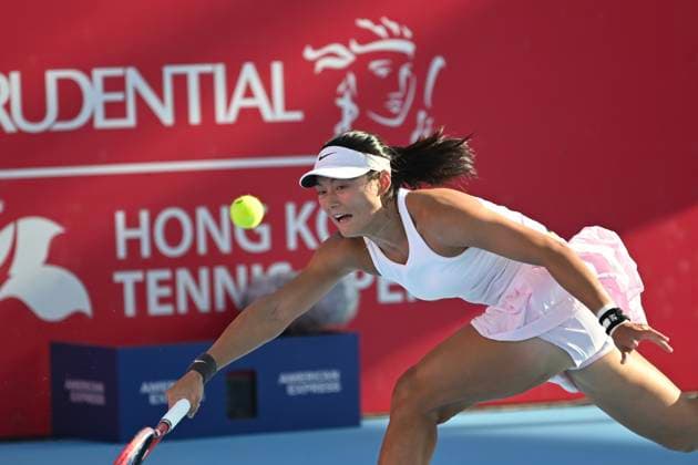 Yafan Wang In WTA250 Chinese tennis player Yafan Wang during a match at the Hong Kong Tennis Open on October 30, 2025 in Hong Kong. (Photo by Kobe Li Nexpher Images) Hong Kong