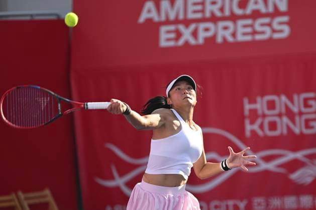 Yafan Wang In WTA250 Chinese tennis player Yafan Wang during a match at the Hong Kong Tennis Open on October 30, 2025 in Hong Kong. (Photo by Kobe Li Nexpher Images) Hong Kong