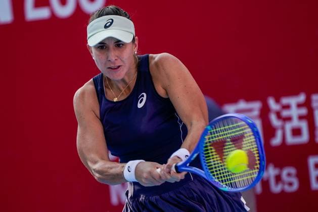 Hong Kong Tennis Open - Day 6 Swiss tennis player Belinda Bencic during a match at the Hong Kong Tennis Open on October 30, 2025 in Hong Kong. (Photo by Vernon Yuen Nexpher Images) Hong Kong