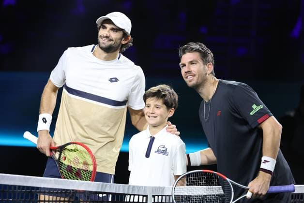 ROLEX PARIS MASTERS TENNIS 2025 Thierry Larret MAXPPP - Nanterre (92) 30 10 2025 Thierry Larret Maxppp. Tennis. Rolex Paris Masters. Paris La Defense, Nanterre (92). Du 25 octobre au 2 novembre 2025. Jeudi 30 octobre 2025. Cameron NORRIE vs Valentin VACHEROT (MON) Nanterre (92) PARIS LA DEFENSE ARENA ILE DE FRANCE FRANCE  Copyright: xMAXPPPxThierryxLarretx TLR202510303803 TLR202510303803