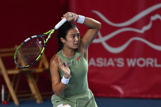 Hong Kong Tennis Open - Day 6 Filipino tennis player Alexandra Eala during a match at the Hong Kong Tennis Open on October 30, 2025 in Hong Kong. (Photo by Kobe Li Nexpher Images) Hong Kong