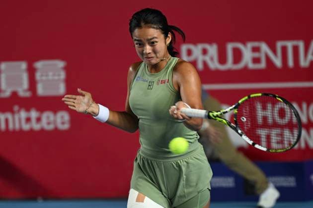 Hong Kong Tennis Open - Day 6 Filipino tennis player Alexandra Eala during a match at the Hong Kong Tennis Open on October 30, 2025 in Hong Kong. (Photo by Kobe Li Nexpher Images) Hong Kong