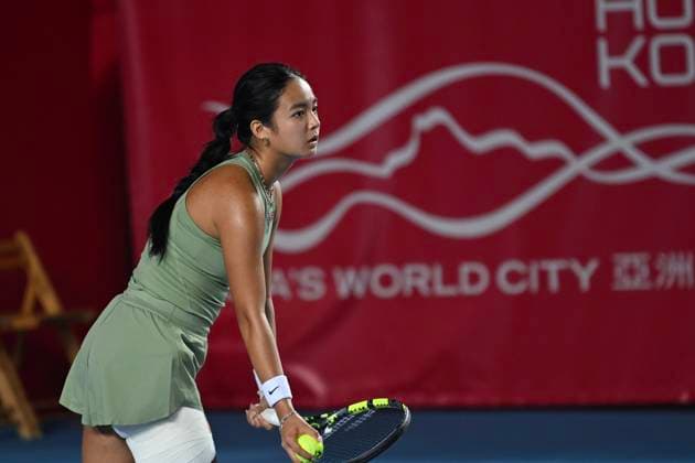 Hong Kong Tennis Open - Day 6 Filipino tennis player Alexandra Eala during a match at the Hong Kong Tennis Open on October 30, 2025 in Hong Kong. (Photo by Kobe Li Nexpher Images) Hong Kong