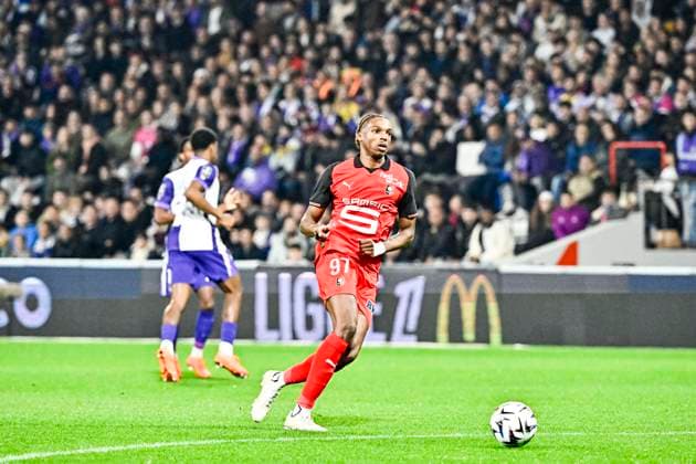 FOOTBALL : Toulouse vs Rennes - 10eme Journee de Ligue 1 McDonald S - Toulouse - 29 10 2025 jeremy Jacquet (sr) Toulouse  Copyright: xThierryxBretonx