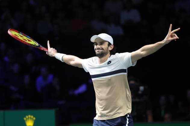 ROLEX PARIS MASTERS TENNIS 2025 Thierry Larret MAXPPP - Nanterre (92) 30 10 2025 Thierry Larret Maxppp. Tennis. Rolex Paris Masters. Paris La Defense, Nanterre (92). Du 25 octobre au 2 novembre 2025. Jeudi 30 octobre 2025. Cameron NORRIE vs Valentin VACHEROT (MON) Nanterre (92) PARIS LA DEFENSE ARENA ILE DE FRANCE FRANCE  Copyright: xMAXPPPxThierryxLarretx TLR202510303928 TLR202510303928