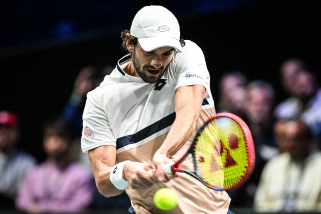October 30, 2025, Nanterre, France, France: Valentin VACHEROT of Monaco during the fourth day of the Rolex Paris Masters 1000 tennis tournament at Accor Arena on October 30, 2025 in Nanterre near Paris, France. Nanterre France - ZUMAm308 20251030_zsp_m308_013 Copyright: xMatthieuxMirvillex