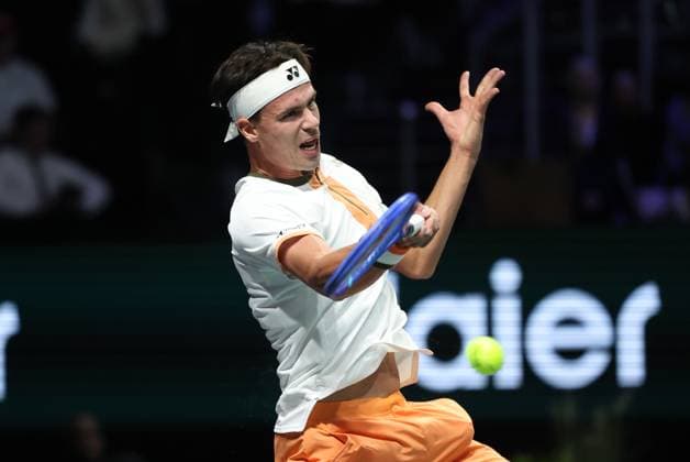 ROLEX PARIS MASTERS TENNIS 2025 Thierry Larret MAXPPP - Nanterre (92) 30 10 2025 Thierry Larret Maxppp. Tennis. Rolex Paris Masters. Paris La Defense, Nanterre (92). Du 25 octobre au 2 novembre 2025. Jeudi 30 octobre 2025. Felix AUBER-ALIASSIME (CAN) vs Daniel ALTMAIER (GER) Nanterre (92) PARIS LA DEFENSE ARENA ILE DE FRANCE FRANCE  Copyright: xMAXPPPxThierryxLarretx TLR202510304135 TLR202510304135