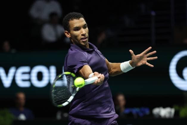 ROLEX PARIS MASTERS TENNIS 2025 Thierry Larret MAXPPP - Nanterre (92) 30 10 2025 Thierry Larret Maxppp. Tennis. Rolex Paris Masters. Paris La Defense, Nanterre (92). Du 25 octobre au 2 novembre 2025. Jeudi 30 octobre 2025. Felix AUBER-ALIASSIME (CAN) vs Daniel ALTMAIER (GER) Nanterre (92) PARIS LA DEFENSE ARENA ILE DE FRANCE FRANCE  Copyright: xMAXPPPxThierryxLarretx TLR202510304143 TLR202510304143