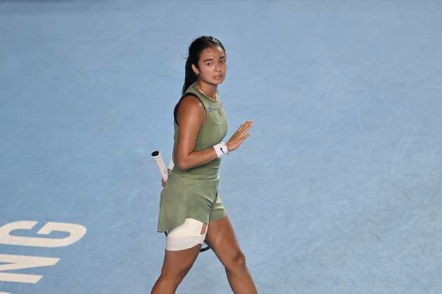 Hong Kong Tennis Open - Day 6 Filipino tennis player Alexandra Eala during a match at the Hong Kong Tennis Open on October 30, 2025 in Hong Kong. (Photo by Kobe Li Nexpher Images) Hong Kong