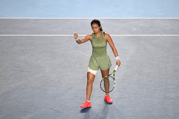 Hong Kong Tennis Open - Day 6 Filipino tennis player Alexandra Eala during a match at the Hong Kong Tennis Open on October 30, 2025 in Hong Kong. (Photo by Kobe Li Nexpher Images) Hong Kong