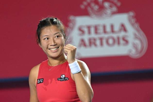 Eudice Chong In WTA250 Hong Kong tennis player Eudice Chong during a match at the Hong Kong Tennis Open on October 30, 2025 in Hong Kong. (Photo by Kobe Li Nexpher Images) Hong Kong