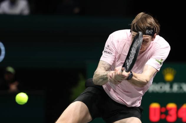 ROLEX PARIS MASTERS TENNIS 2025 Thierry Larret MAXPPP - Nanterre (92) 30 10 2025 Thierry Larret Maxppp. Tennis. Rolex Paris Masters. Paris La Defense, Nanterre (92). Du 25 octobre au 2 novembre 2025. Jeudi 30 octobre 2025. Taylor FRITZ vs Alexander BUBLIK (KAZ) Nanterre (92) PARIS LA DEFENSE ARENA ILE DE FRANCE FRANCE  Copyright: xMAXPPPxThierryxLarretx TLR202510304638 TLR202510304638
