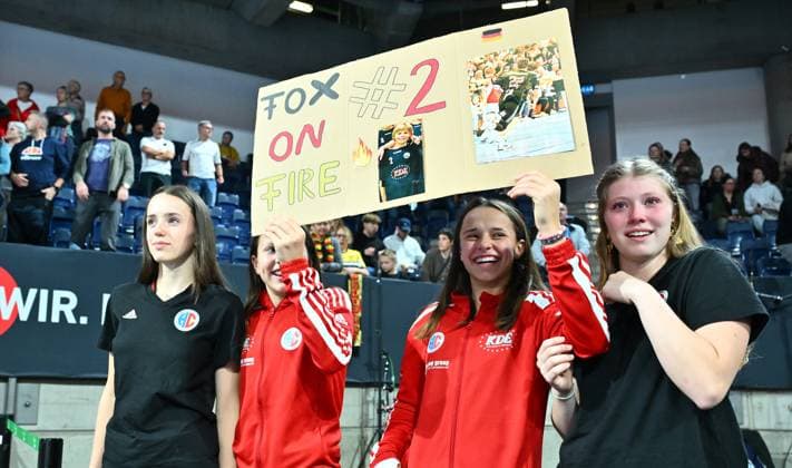 30 10 2025 Handball international U20 U21 Germany gg Hungary xwoxzix Fans Support for Michel Fuchs 2, Germany